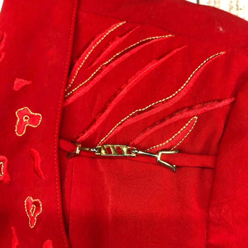 Vintage, City Girl Petites, Jacket & Skirt, Jacket size 8, skirt size 6 - Picture 3 of 8